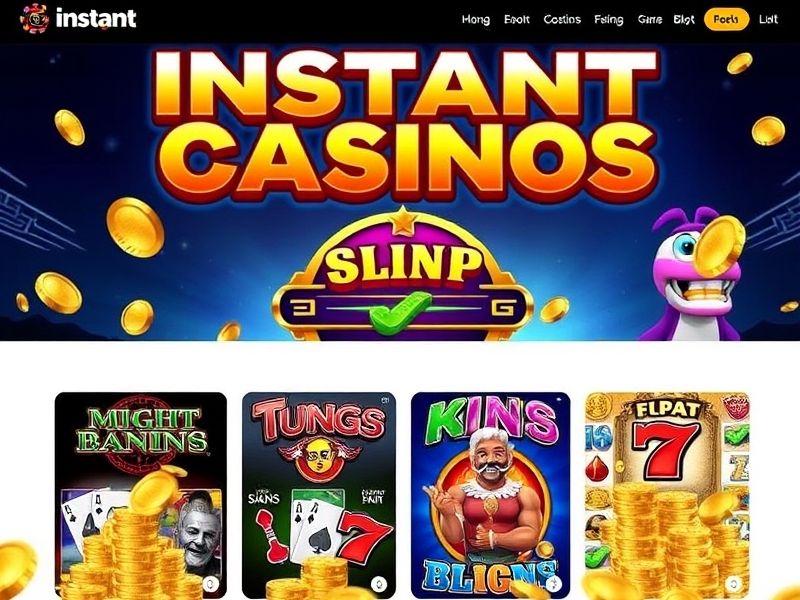 Discover the ultimate guide to instant casinos: No download required, real money games, exclusive bonuses, and expert reviews. Play instantly on mobile or desktop with trusted operators and latest industry insights.